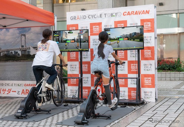 荒川スポセンフェスティバル（バーチャルサイクリング）イメージ