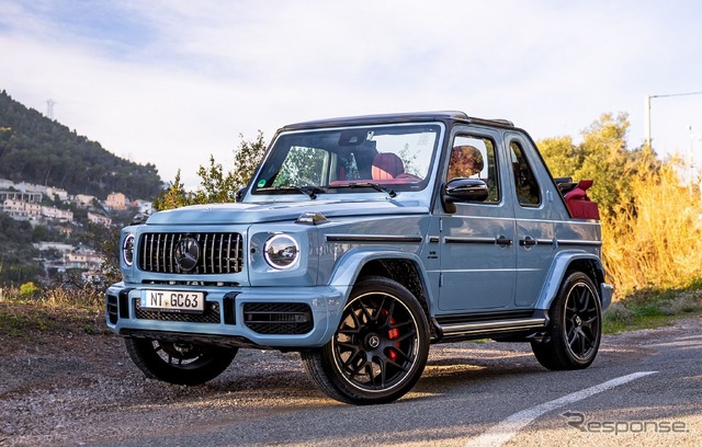 メルセデスAMG G63 ベースのカブリオレ
