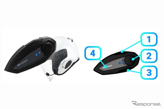 バイク用Bluetoothインカム「B+COM TALK」、グッドデザイン賞受賞