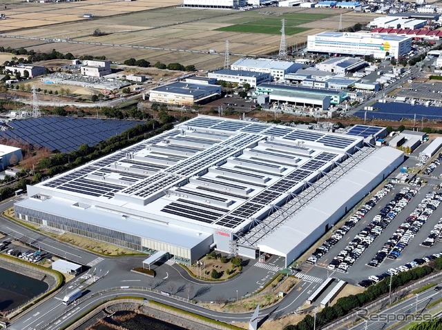 ヤマハ発動機、袋井南工場に2200kW規模のメガソーラー設置