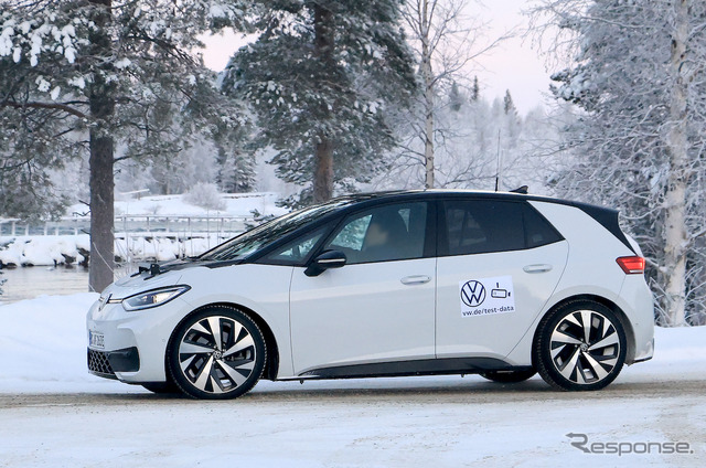VW ID.3 GTI プロトタイプ(スクープ写真)