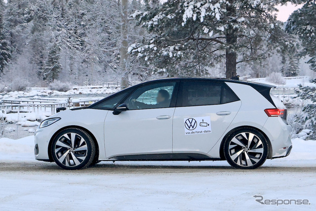 VW ID.3 GTI プロトタイプ(スクープ写真)
