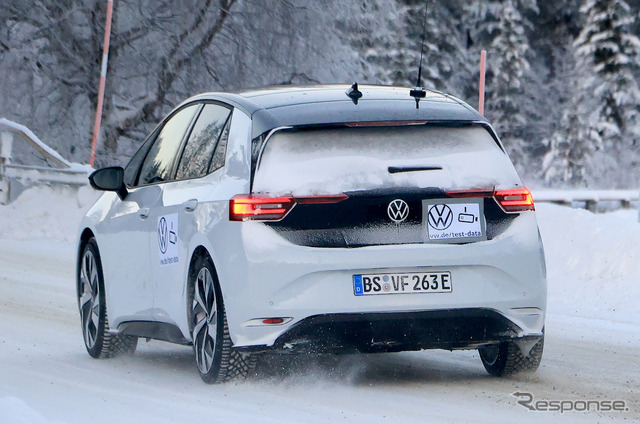 VW ID.3 GTI プロトタイプ(スクープ写真)