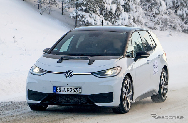 VW ID.3 GTI プロトタイプ(スクープ写真)
