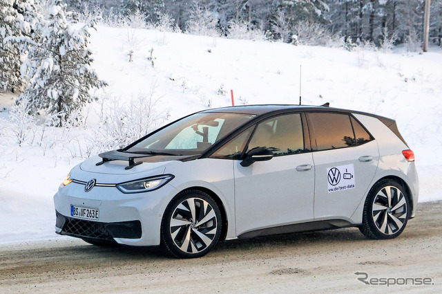 VW ID.3 GTI プロトタイプ(スクープ写真)
