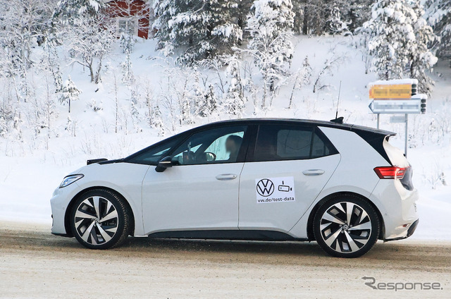 VW ID.3 GTI プロトタイプ(スクープ写真)