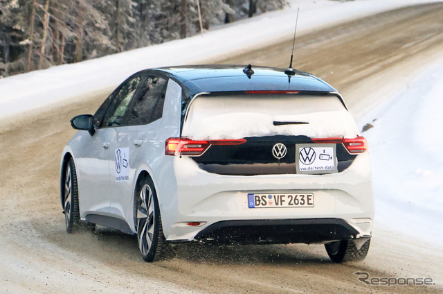 VW ID.3 GTI プロトタイプ(スクープ写真)