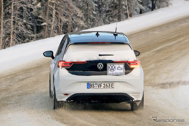 VW ID.3 GTI プロトタイプ(スクープ写真)