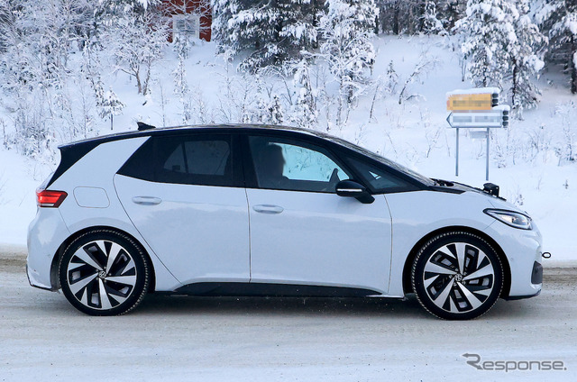 VW ID.3 GTI プロトタイプ(スクープ写真)