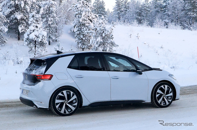VW ID.3 GTI プロトタイプ(スクープ写真)