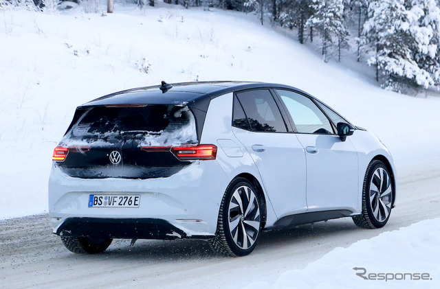 VW ID.3 GTI プロトタイプ(スクープ写真)
