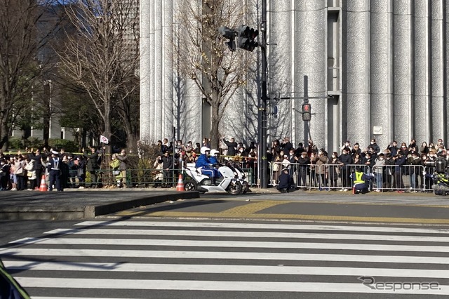 箱根駅伝(2023年)、東京駅八重洲南口、鍛冶橋交差点