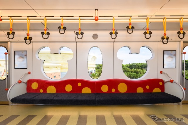 リゾートライナー・タイプCパープル編成 (C) Disney