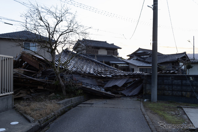 能登半島地震(石川県七尾市)