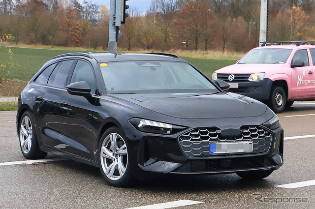 アウディ A5アバント 次期型 プロトタイプ(スクープ写真)