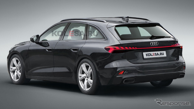 アウディ A5アバント 次期型(予想CG)