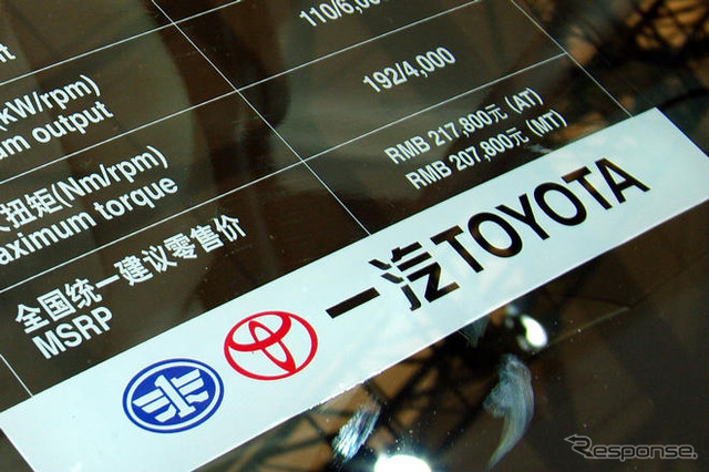 【上海モーターショー09ライブラリー】トヨタ RAV4