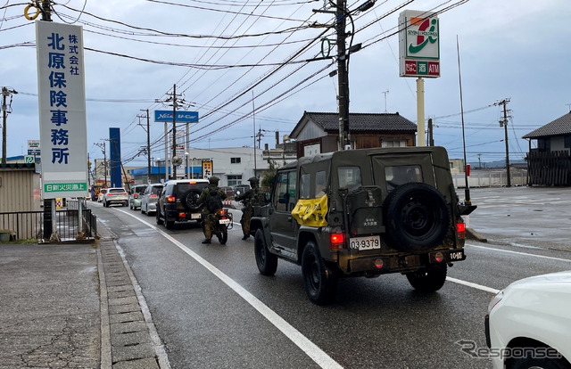 能登半島地震:石川県七尾市