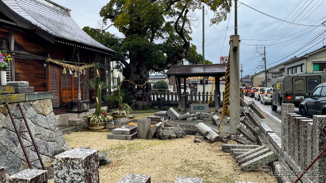 能登半島地震:石川県七尾市