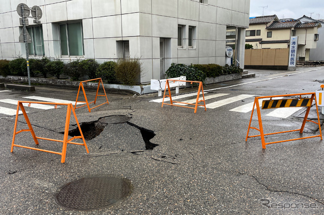 能登半島地震:石川県七尾市