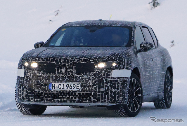 BMW iX3 後継モデル プロトタイプ(スクープ写真)