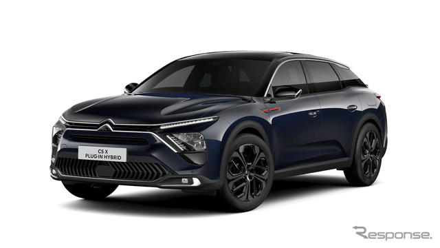 シトロエン C5 X ヒプノス プラグインハイブリッド(ブルーエクリプス)