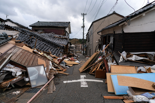 能登半島地震(1月5日、輪島市)