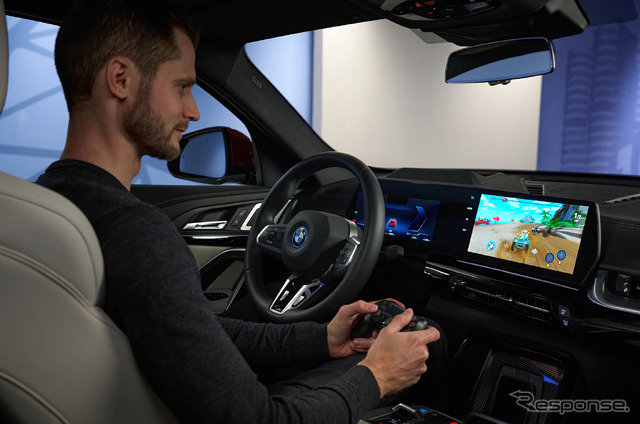 BMWの「OS9」搭載車で可能になる新しいゲーム体験