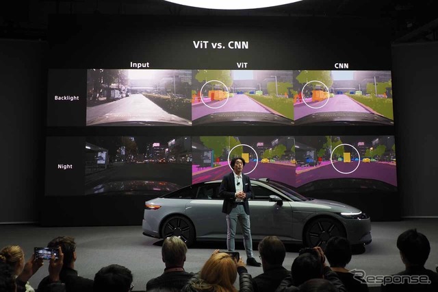 Vsion Transformer(ViT)とConvolutional Neural Networksの比に較。逆光など悪条件下でのViTの優秀性がわかる