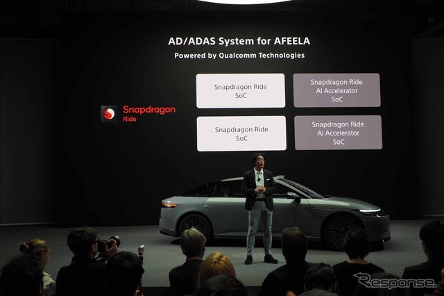AIを使った機械学習システムではクアルコムのSnapDragon Ride SOCが貢献