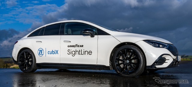 グッドイヤーのタイヤ・インテリジェンス・テクノロジー「Goodyear Sightline(グッドイヤー・サイトライン)」とZFの車両運動制御ソフトウェア「cubiX(キュービックス)」を統合