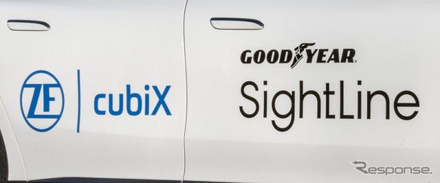 グッドイヤーのタイヤ・インテリジェンス・テクノロジー「Goodyear Sightline(グッドイヤー・サイトライン)」とZFの車両運動制御ソフトウェア「cubiX(キュービックス)」を統合