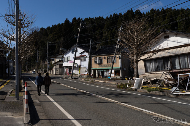 能登半島地震(1月4日、珠洲市)