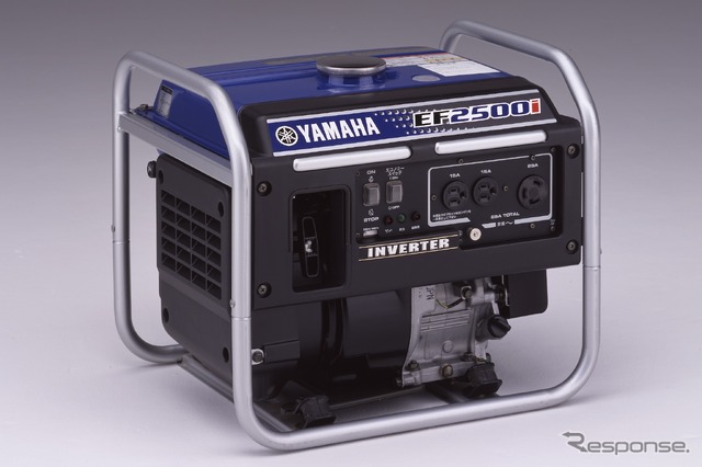 ヤマハ発動機の発電機 EF2500i
