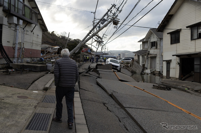 能登半島地震（1月4日、輪島市）