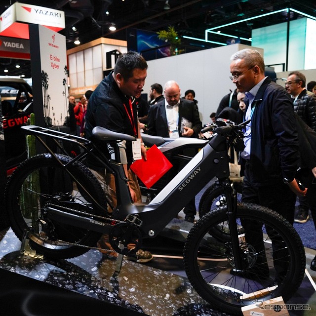 セグウェイの電動アシスト自転車『ザファリ』(CES 2024)