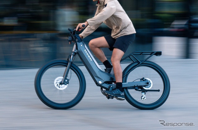 セグウェイの電動アシスト自転車『ザファリ』