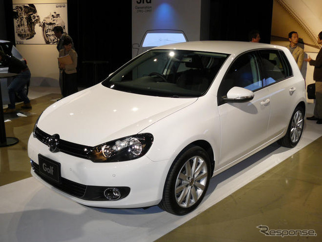 【VW ゴルフ 新型発表】180cm+・90kg+チェック…後席はアジアを考慮か