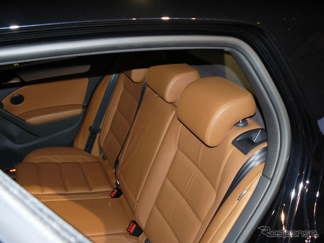 【VW ゴルフ 新型発表】180cm+・90kg+チェック…後席はアジアを考慮か
