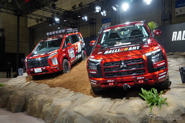 東京オートサロン2024 三菱自動車ブース