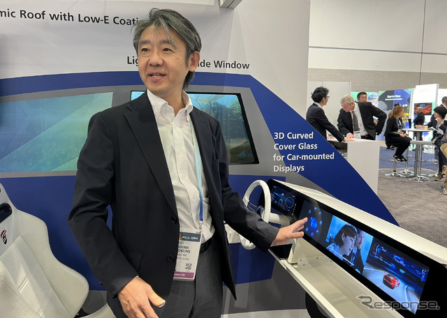 AGC オートモーティブカンパニー モビリティ事業部 車載ガラス事業部 営業部 チーフエンジニア 小船伸司氏