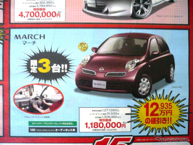 【新車値引き情報】マツダ ベリーサ に動き?…コンパクト&軽