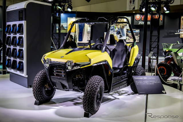 ヤマハ発動機の小型低速EVの汎用プラットフォーム「YAMAHA MOTOR PLATFORM CONCEPT」(東京オートサロン2024)