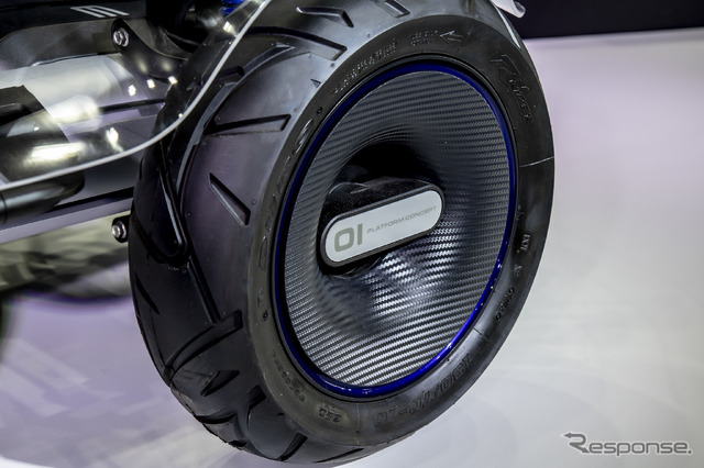 ヤマハ発動機の小型低速EVの汎用プラットフォーム「YAMAHA MOTOR PLATFORM CONCEPT」(東京オートサロン2024)