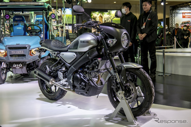 人気の125ccネオレトロバイク『XSR125』の展示も(東京オートサロン2024)
