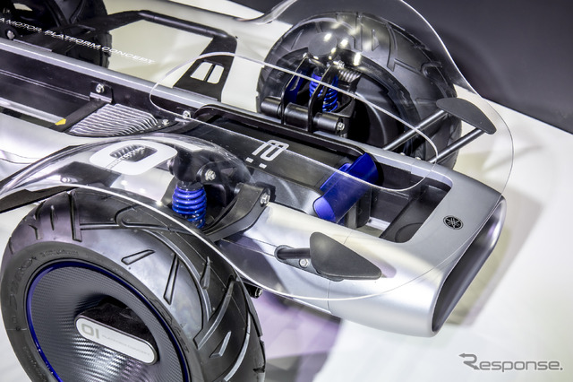 ヤマハ発動機の小型低速EVの汎用プラットフォーム「YAMAHA MOTOR PLATFORM CONCEPT」(東京オートサロン2024)
