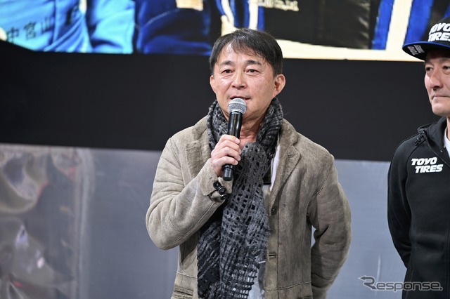 レーシングドライバーの木下 隆之選手