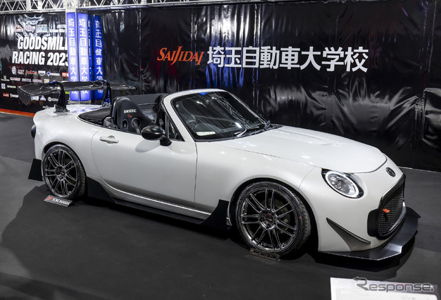 埼玉自動車大学校が制作した『S-FRコンバーチブル』(東京オートサロン2024)