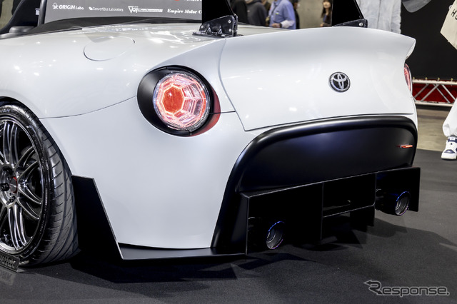 埼玉自動車大学校が制作した『S-FRコンバーチブル』(東京オートサロン2024)