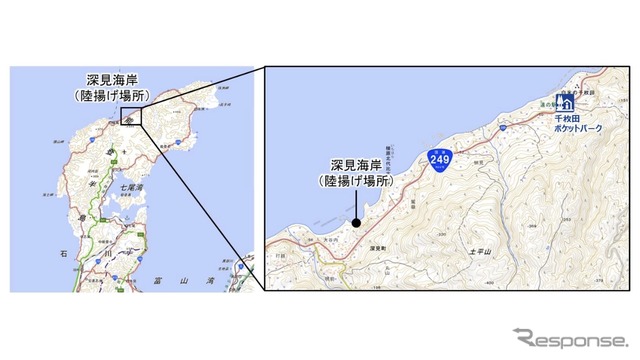深見海岸(輪島市深見地区)